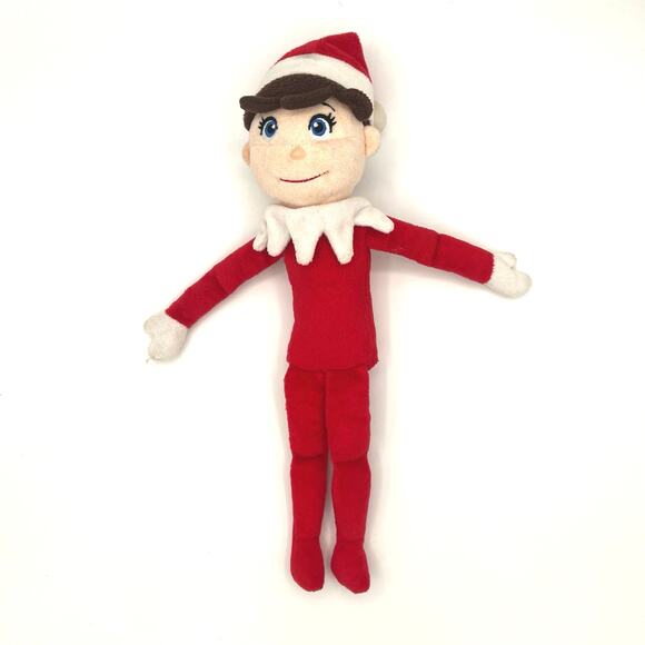 Vintage CCA and B 2005 Elf On The Shelf Boy Plush 14'' Tall Soft Face - Picture 1 of 8